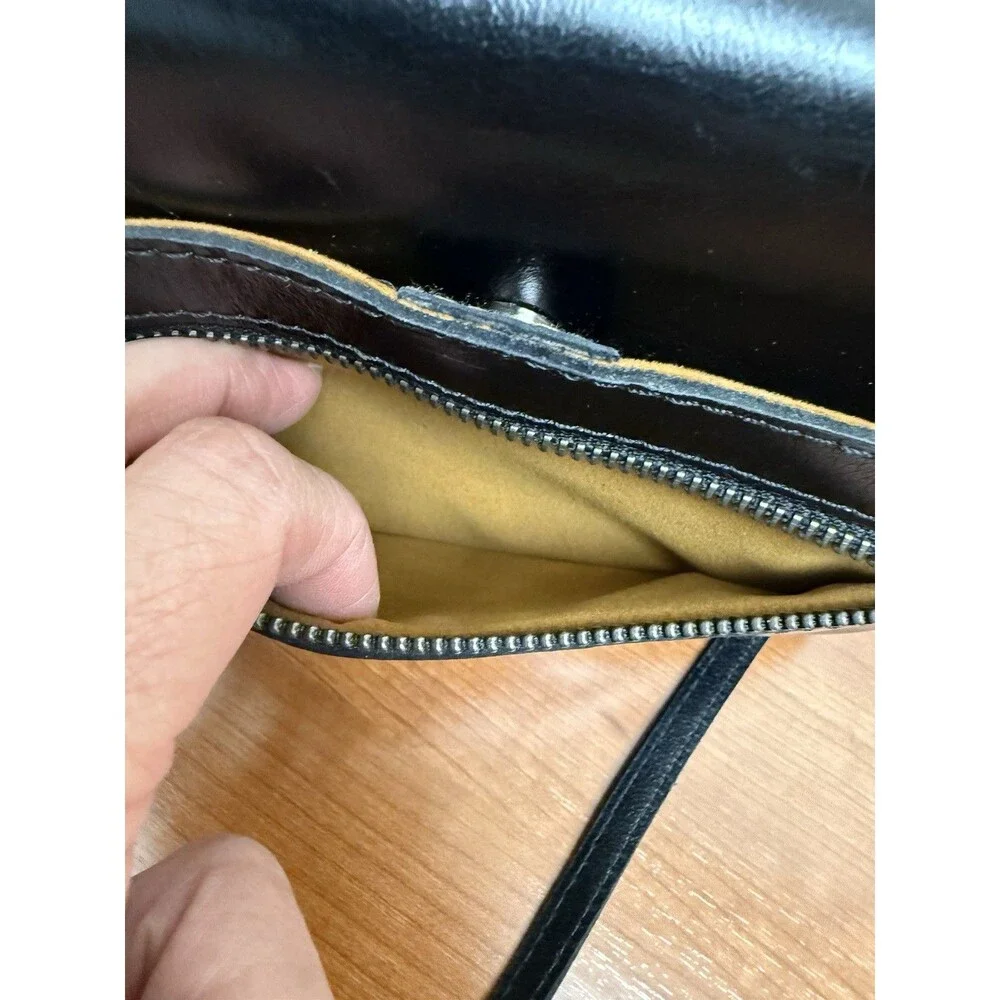 PATRICIA NASH Livana vintage distressed leather crossbody bag wallet W/Scratch